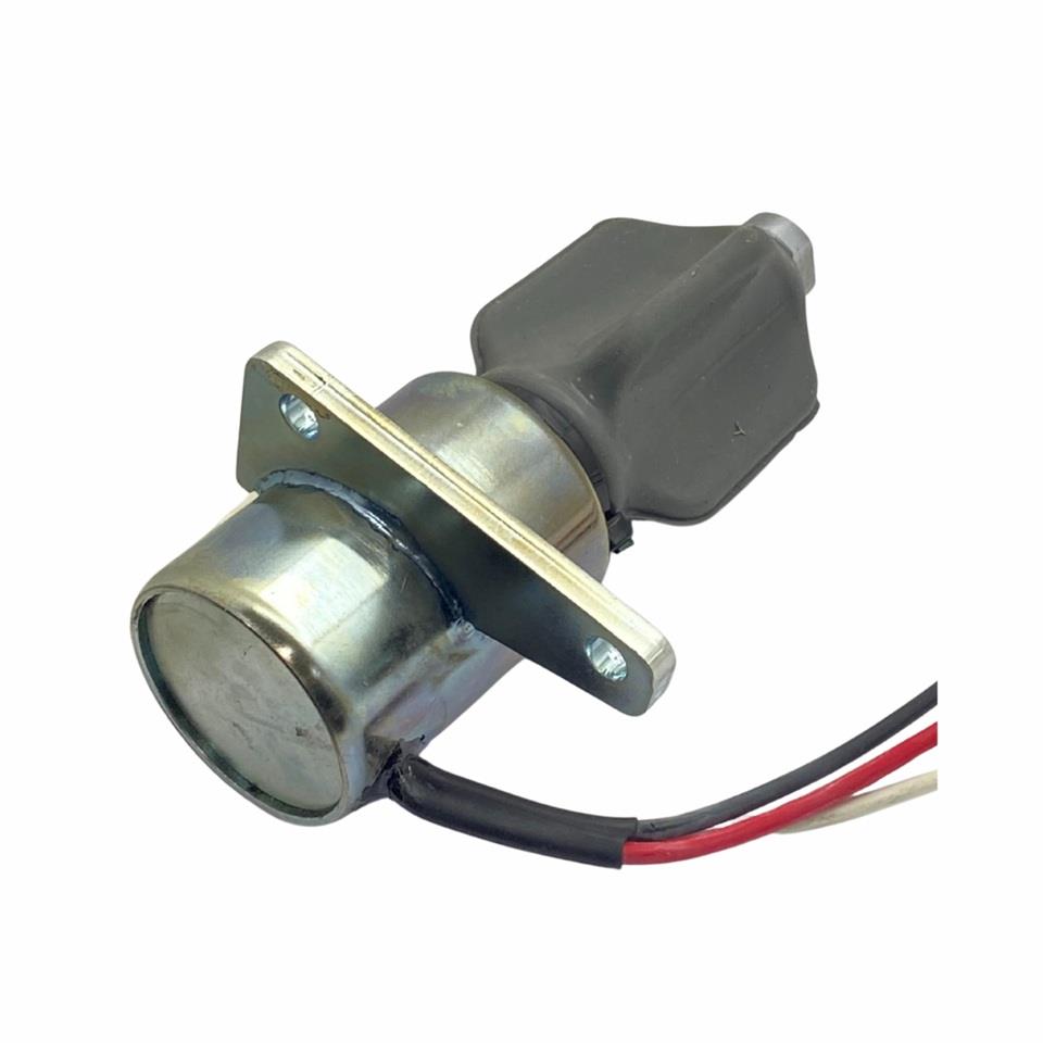 12V STOP SELENOİDİ YAN AYAKLI (L TİPİ-SAĞ AYAK) CUMMINS