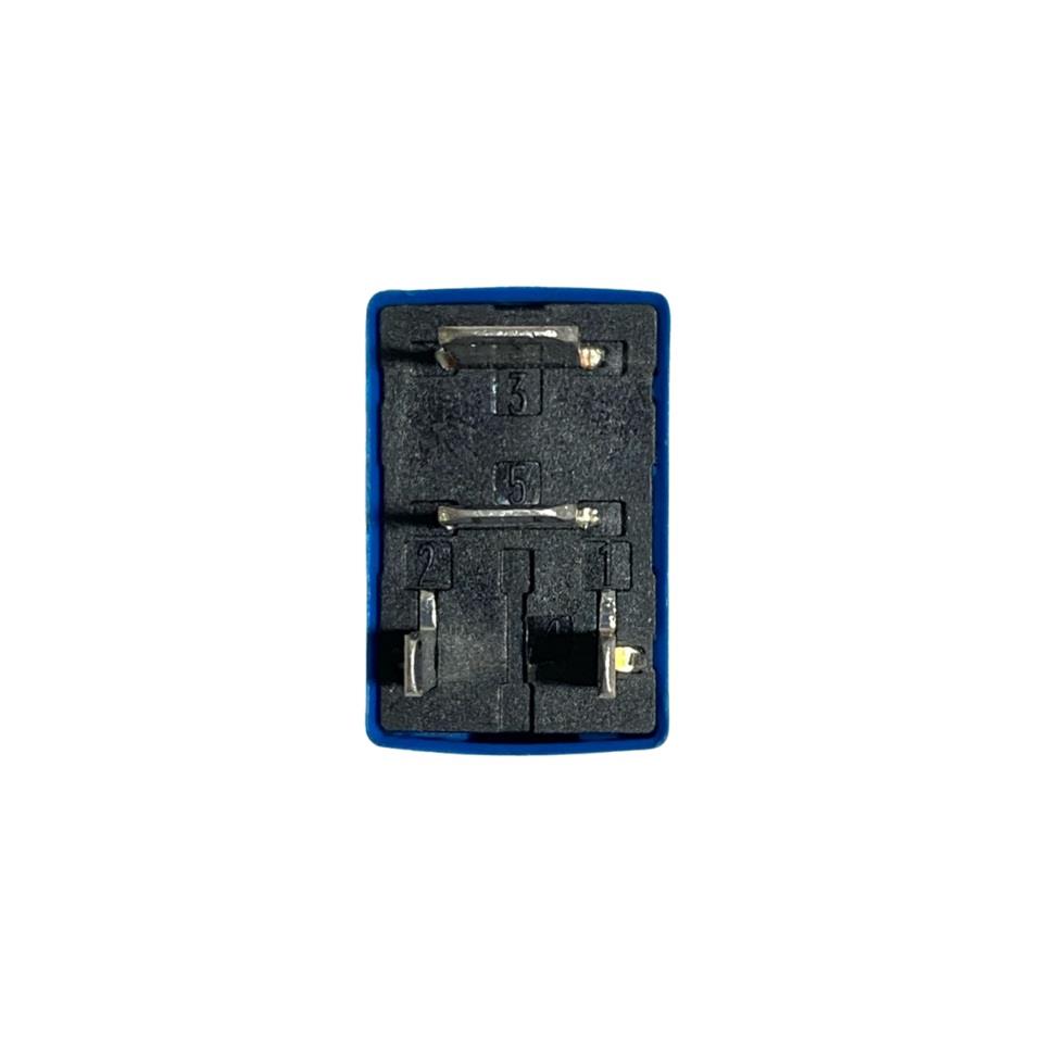 12V RÖLE 4 UÇLU MİKRO (MAVİ) (1-2-3-5) OEM