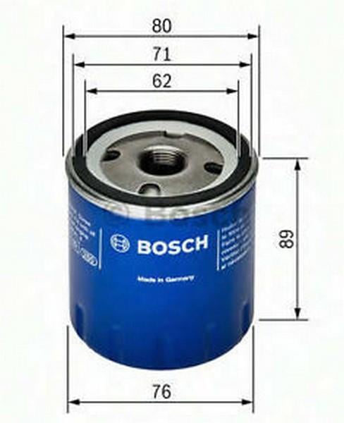 BOSCH YAĞ FİLTRESİ CITROEN-PEUGEOT