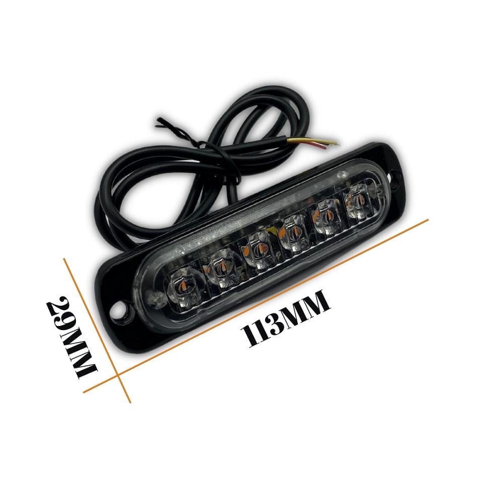 9V-36V LED MİNİ BAR OFF-ROAD 14 FONKSİYONLU ÇAKAR SARI (113*28*10 MM)