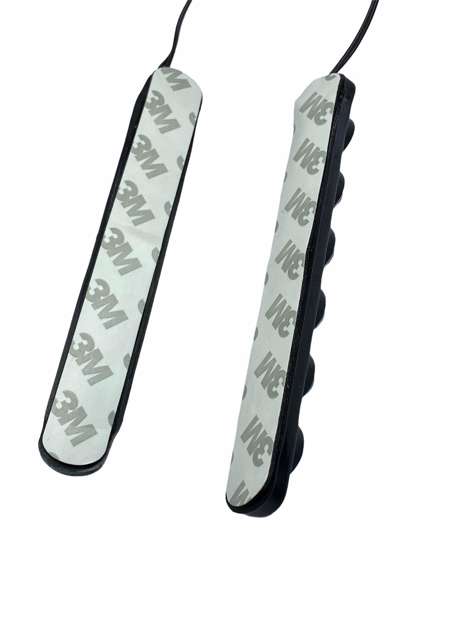 12V GÜNDÜZ SÜRÜŞ ESNEK TİP 6 LEDLİ (MERCEKLİ) (129*19) (2 AD)
