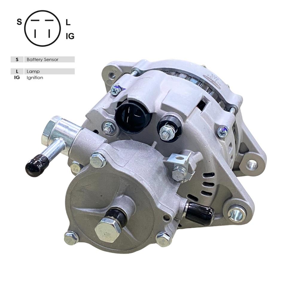 24V ALTERNATÖR DİNAMO 45 A (3 FİŞ) (S-L-IG) ISUZU CHAMPION OTOBÜS