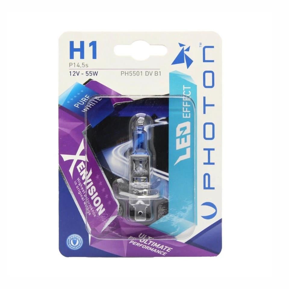 PHOTON 12V H1 AMPUL 55W XEN VISION BEYAZ IŞIK 