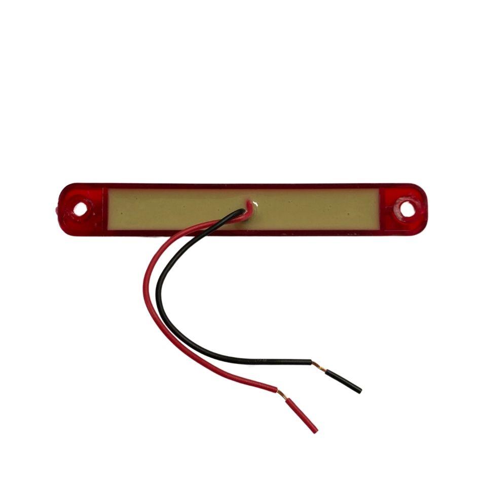 12V-24V PARMAK LAMBA 9-LEDLİ KIRMIZI (99*14 MM)