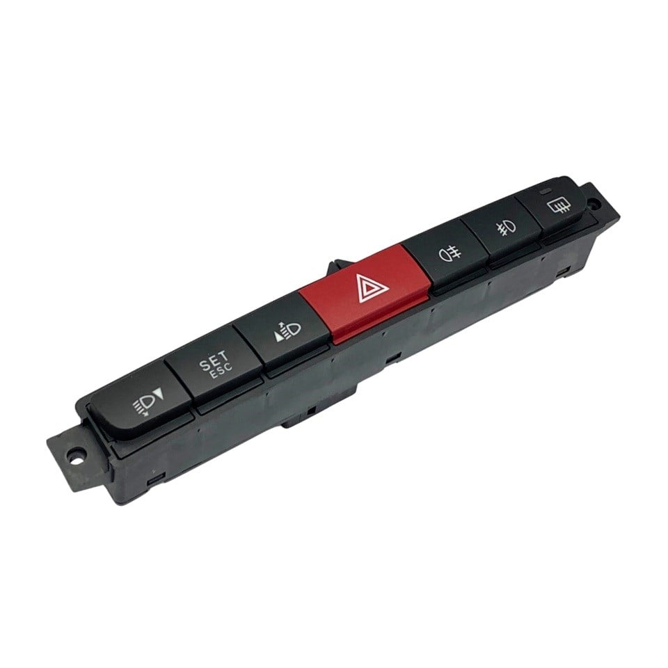 ANAHTAR GRUBU-PANELİ KOMPLE (FAR AYARI-SET ESC-FLAŞÖR-SİS-REZİSTANS) FIAT DOBLO/PRATICO 2010-2023