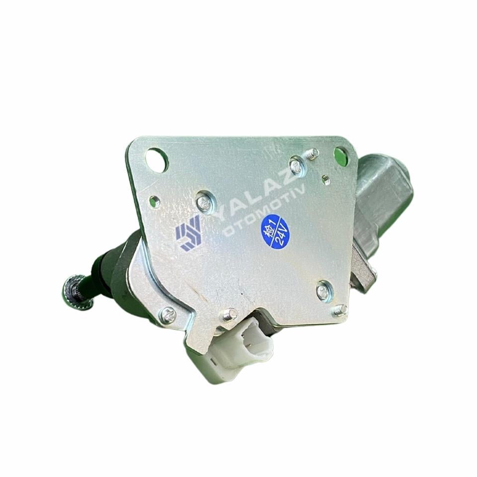 MITSUBA 24V SİLECEK MOTORU KABİN TİP TEK MİLLİ 90° HITACHI ZAXIS