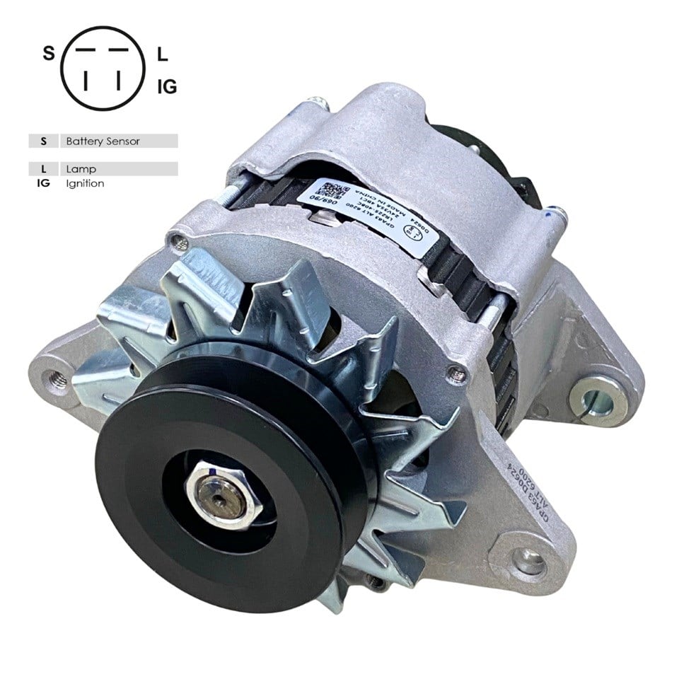 24V ALTERNATÖR DİNAMO HITACHI TİPİ 35 A (3 FİŞ) (S-L-IG) ISUZU NPR