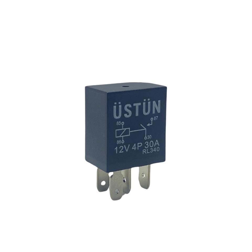 12V RÖLE 4 UÇLU 30 A MİKRO (30-85-86-87)