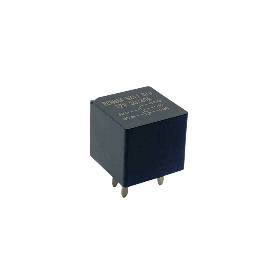 12V RÖLE 5 UÇLU 30/40 A MİNİ TİP MİKRO (USA TİPİ) (ÇİFT PLATİN) (30-85-86-87-87a)