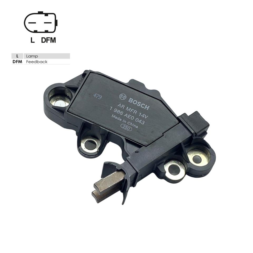 BOSCH 12V KÖMÜRLÜ KONJEKTÖR F00M SOKETLİ (L-DFM) FORD TRANSİT-PEUGEOT BOXER-VW PASSAT 2008 >