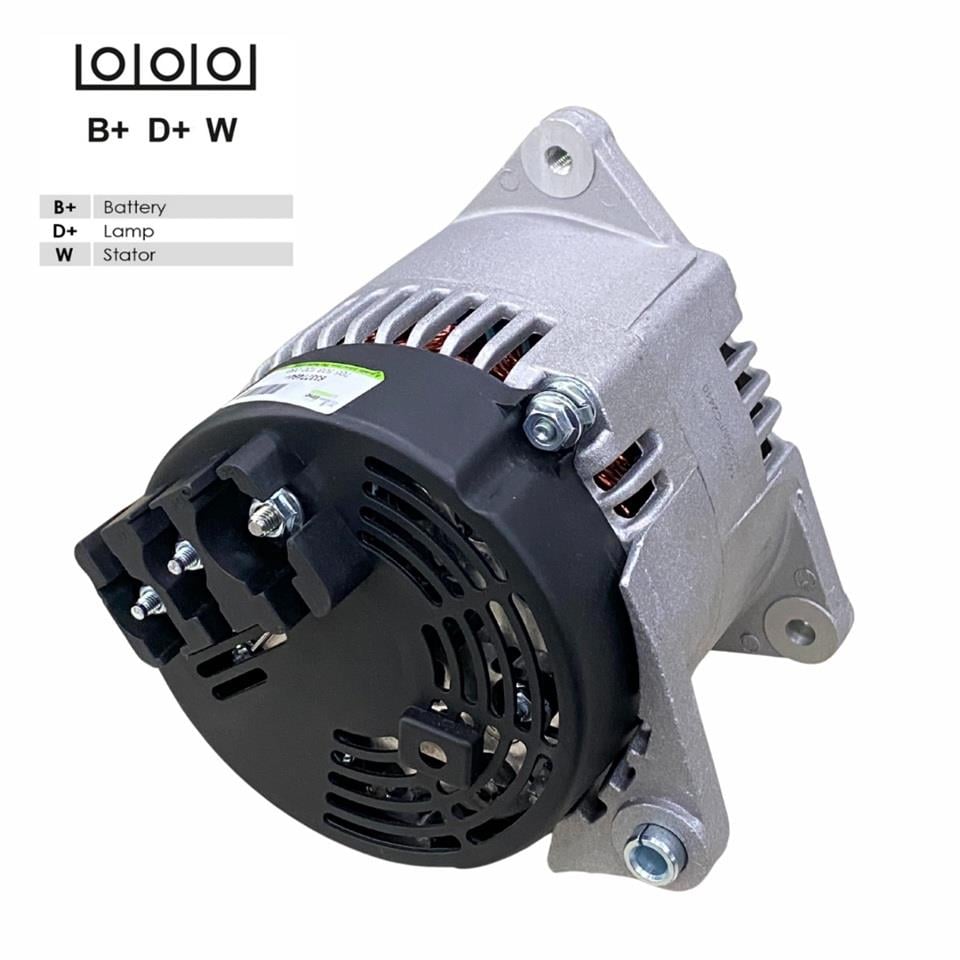 12V ALTERNATÖR DİNAMO MARELLI-DENSO TİPİ 120 A (L) (KASNAKSIZ)