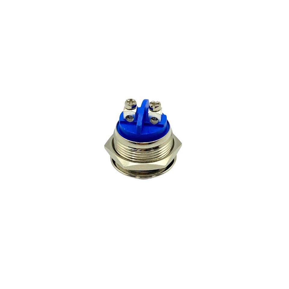 METAL BUTON (VİDALI) (19 MM) KROM BOMBELİ TİP