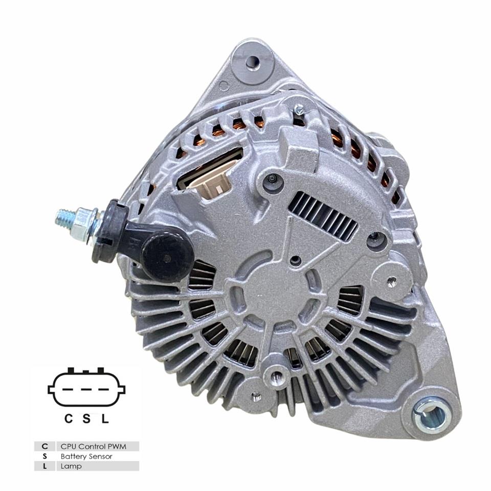 12V ALTERNATÖR DİNAMO MITSUBISHI TİPİ 150 A (3 FİŞ) (C-S-L) NISSAN CABSTAR/MURANO/NAVARA/PATHFINDER
