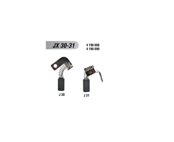 MEGA 12V-24V ALTERNATÖR KÖMÜRÜ EM (IX-30/31) (5*8*14.5/16.5 MM) (2 AD) CHRYSLER-FIAT-FORD-IVECO-MF