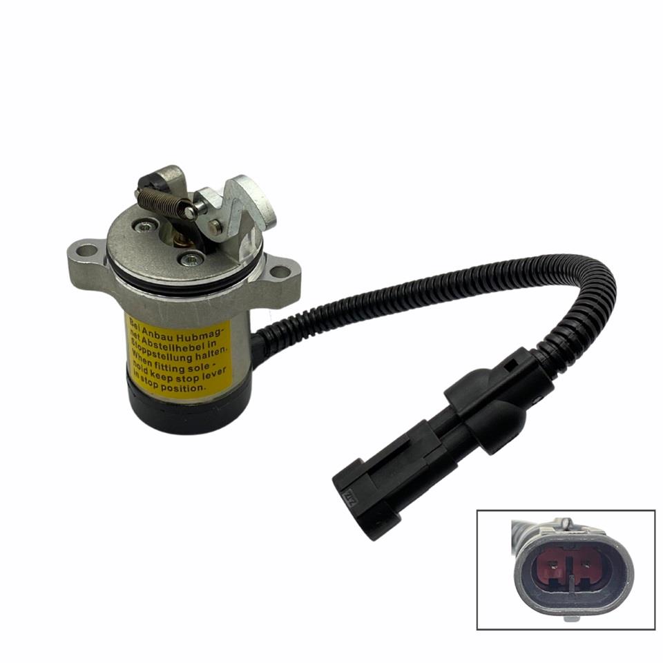 12V-24V STOP SELENOİDİ ELEKTRONİK KARTLI (OEM TİPİ) MAGIRUS DEUTZ-VOLVO