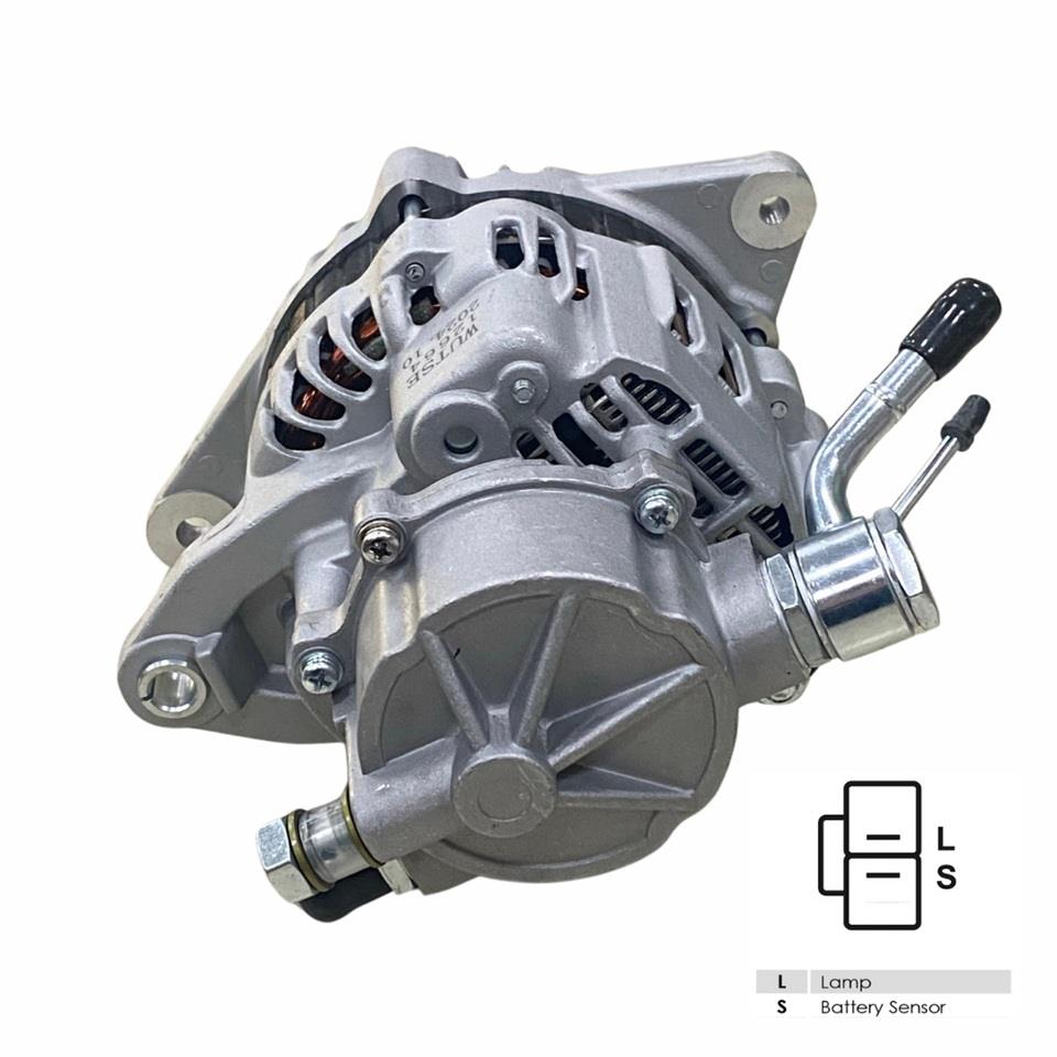 WUTSE 12V ALTERNATÖR DİNAMO 65 A VAKUMLU (L-S) (10 MM SAPLAMA) HYUNDAI H100-MITSUBISHI L200/L300