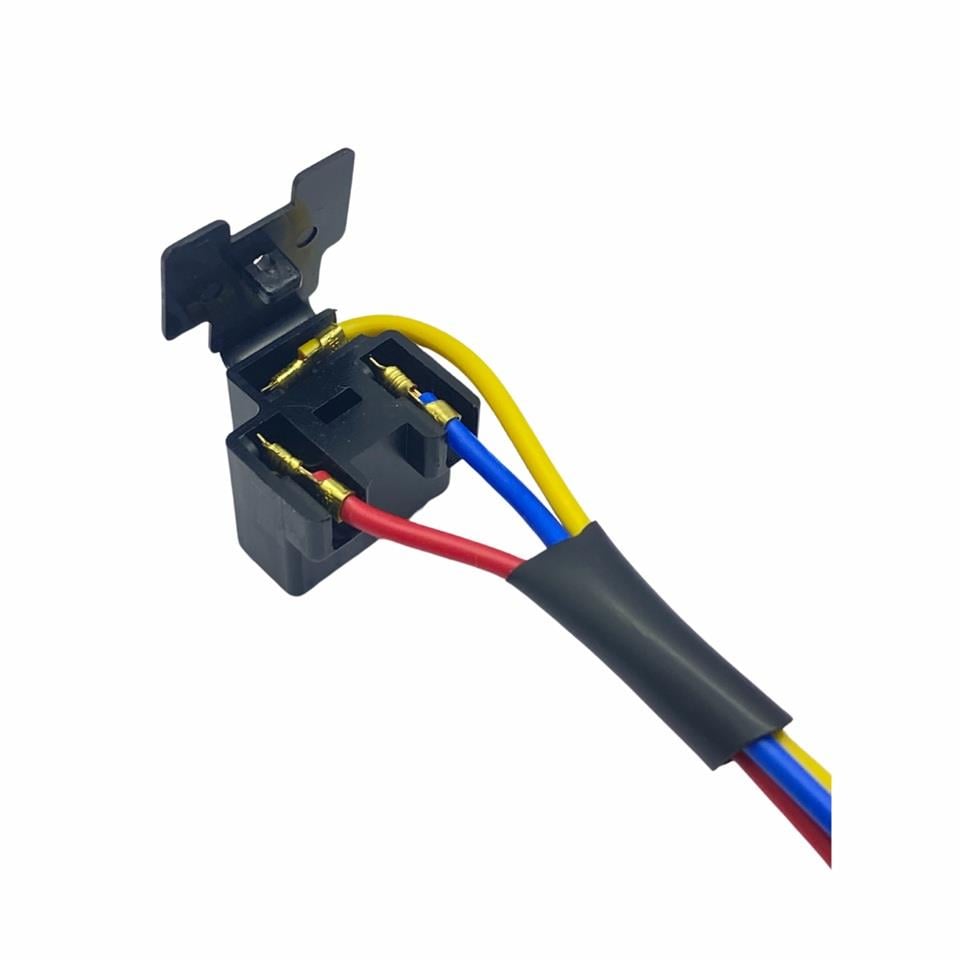 ATOM FAR FİŞİ (H4 AMPUL SOKETİ) (1.5 MM KABLOLU)