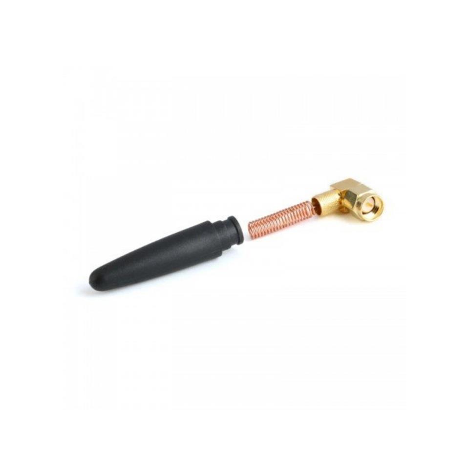 433Mhz RF 3dBi SMA 90 DERECE ERKEK ANTEN 5 CM KABLOSUZ