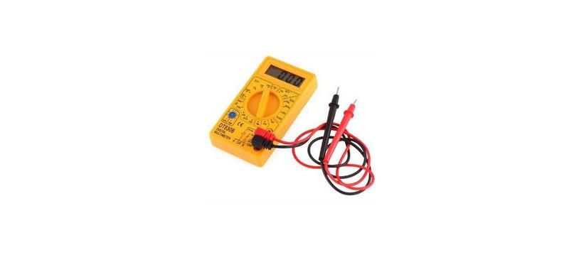 DİJİTAL MULTİMETRE (ÖLÇÜ ALETİ) (SES İKAZLI) (500V)