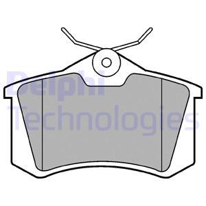 DELPHI ARKA FREN BALATASI AUDI-RENAULT-SEAT-SKODA-VW