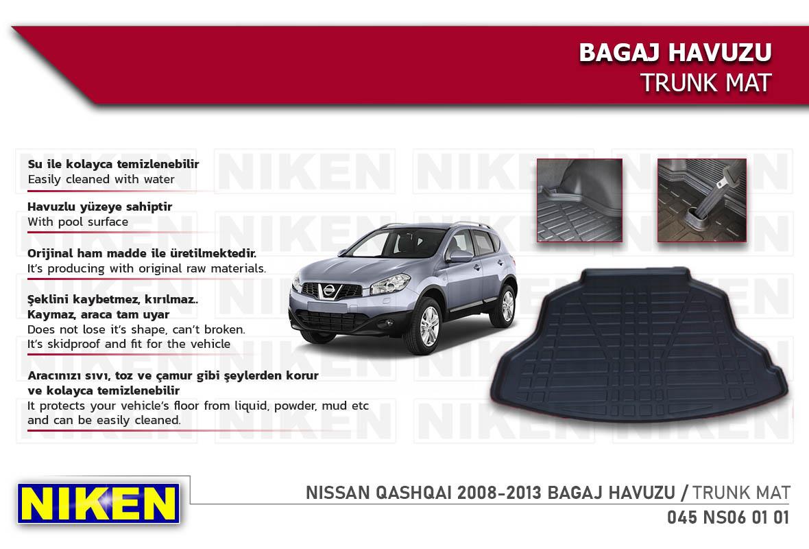BAGAJ HAVUZU NISSAN QASHQAI 2008-2013