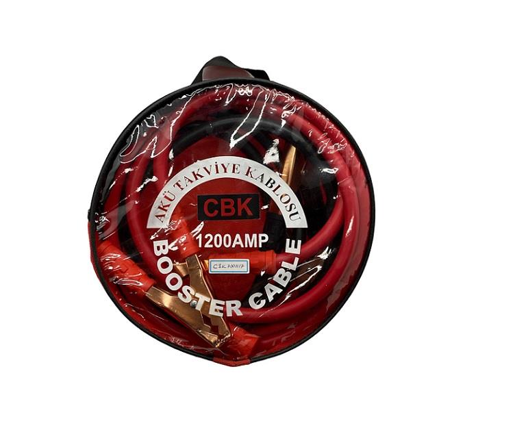 AKÜ TAKVİYE KABLOSU 1200 AH 50 MM TAKIM (2.3 MT)