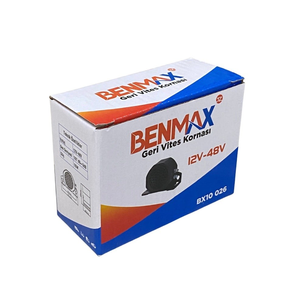 12V-48V GERİ VİTES KORNASI FORKLİFT KARE (105 ± 3 dB)