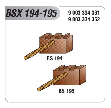 MEGA 12V MARŞ KÖMÜRÜ BOSCH TİPİ YM (4 AD)
