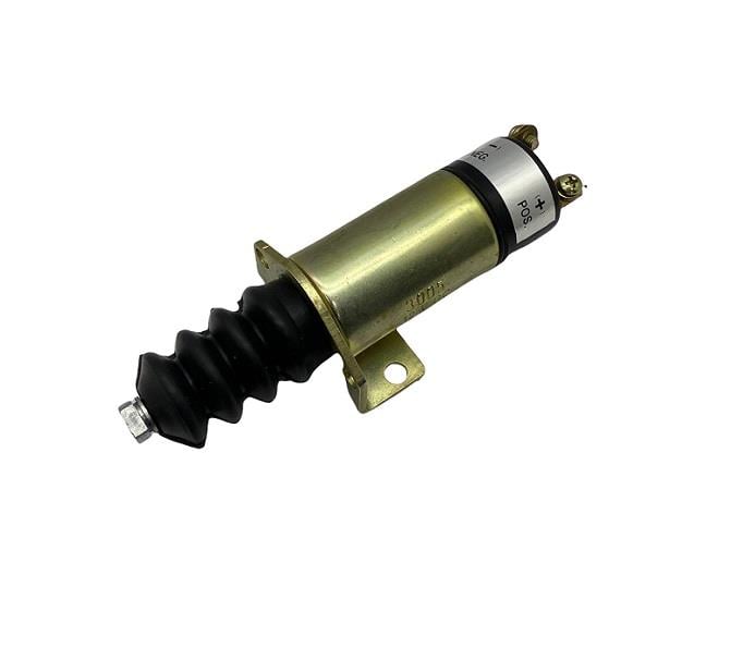 12V STOP SELENOİDİ ÖNDEN AYAKLI (3 ÇIKIŞ) (PLATİNLİ) LISTER PETER JENERATÖR