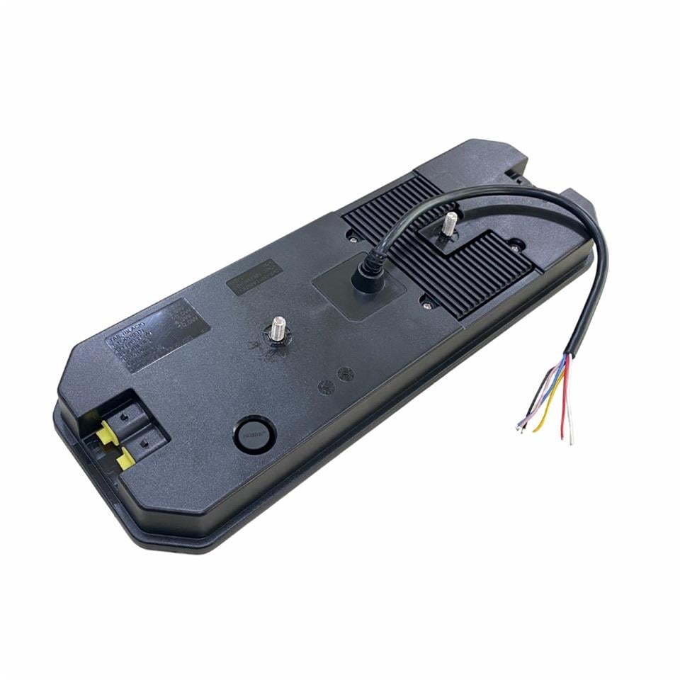 WOLFRAM 12V-24V STOP LAMBASI (NEON LEDLİ-KAYAR SİNYALLİ) (6 FONKSİYONLU) (400*145*45 MM) E9 SAĞ