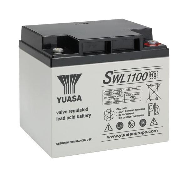 YUASA 12V 39,6 AH (40 AH) AKÜ KURU TİP (SWL 1100) (197*165*170)