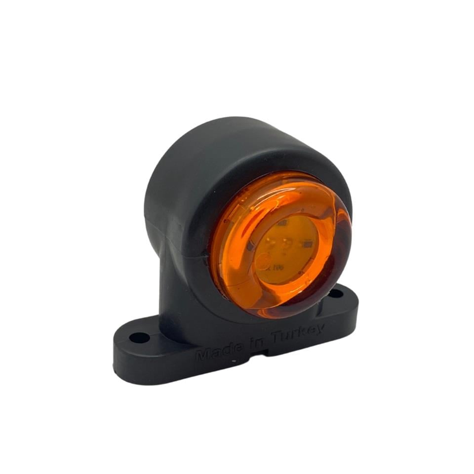12V-24V TAKOZ LAMBASI MİNİ KIRMIZI-SARI (12 LEDLİ) (66*55 MM)