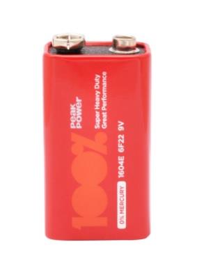 9V PEAK POWER PİL