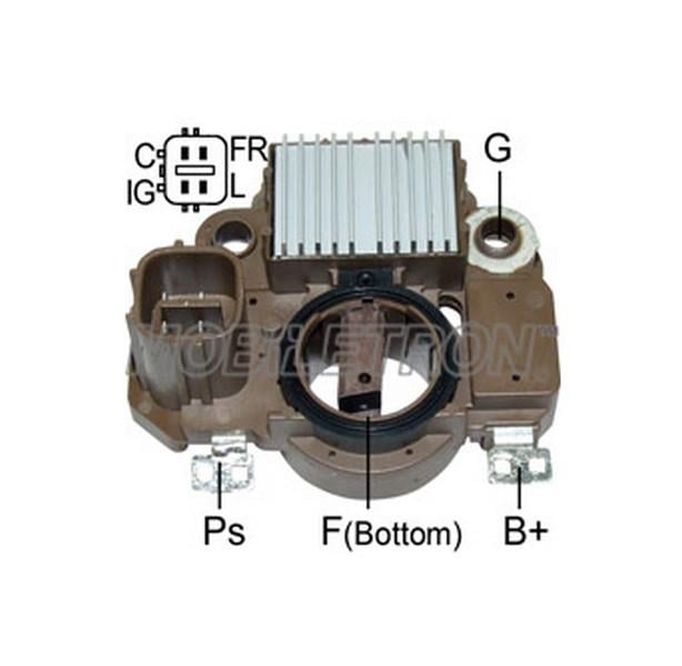 12V KÖMÜRLÜ KONJEKTÖR (4 FİŞ SOKETLİ ) (C-FR-IG-L) HONDA CITY/CIVIC/JAZZ
