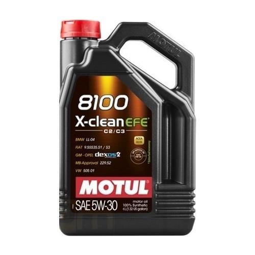 MOTUL 8100 X-CLEAN EFE 5W-30 C2/C3 MOTOR YAĞI (4 LT)