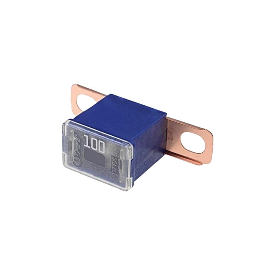 MTA YAN AYAKLI SİGORTA (KISA AYAK 48 MM) MAVİ 100 A (48*22 MM)