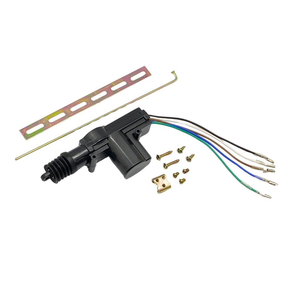24V MERKEZİ KAPI KİLİT MOTORU ÖN (5-KABLO)