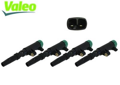VALEO ATEŞLEME BOBİNİ NISSAN/OPEL/RENAULT (KALEM TİP) (4 AD) (SET)