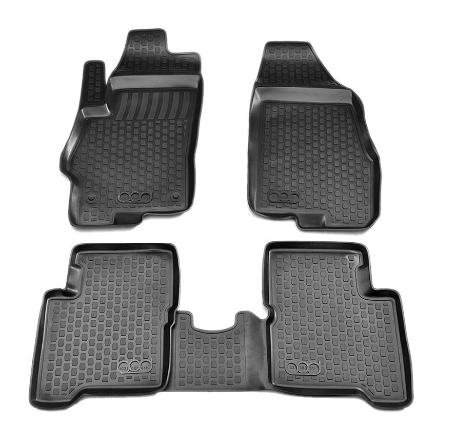3D ARAÇ PASPASI (SİYAH) (4 PARÇA) MITSUBISHI L200 2008-2015 