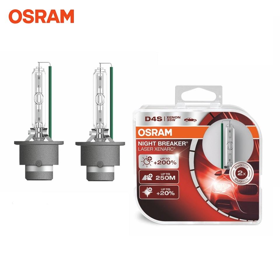 OSRAM XENON AMPUL D4S 35W +%200 FAZLA IŞIK +%20 BEYAZ IŞIK 4300K (2 AD)