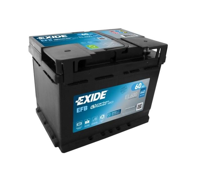 EXIDE 12V 60 AH AKÜ EFB 680 A (EN) (START-STOP) (242*175*190)
