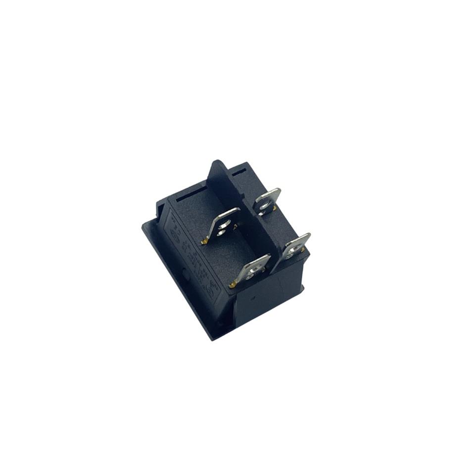 TUŞLU ANAHTAR IŞIKSIZ KARE (BÜYÜK BOY) (4 FİŞ) (ON-OFF) (16A 250V / 20A 125V AC)