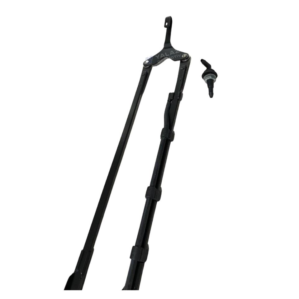 SİLECEK KOLU ÇİFTLİ ANA KOL+YARDIMCI KOL GRUBU (KANCALI-BRAKETLİ-FISKİYELİ) (KONİK FREZE) 600 MM