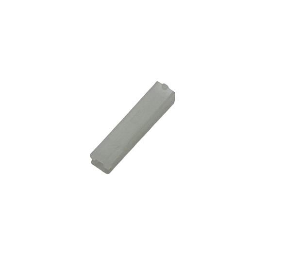 TEKLİ KONNEKTOR KİLİTLEMELİ (FİŞ KILIFI) MİKRO 2.8 MM (BEYAZ)