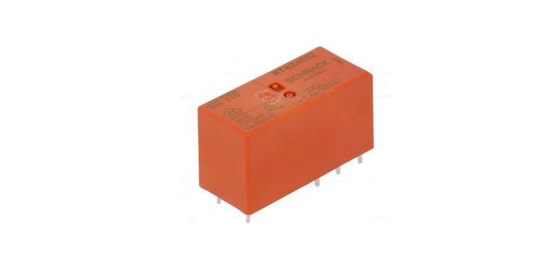 12V 8 A ELEKTRONİK KART RÖLESİ ÇİFT 8 UÇLU (DİYOTLU)