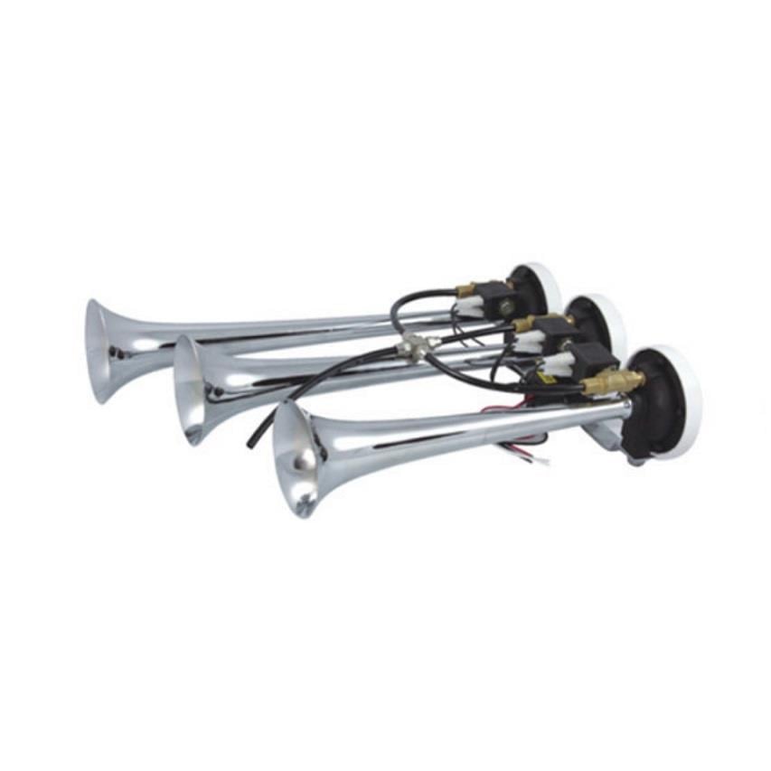 HORN TECH 12V HAVALI KORNA 3'LÜ KROM