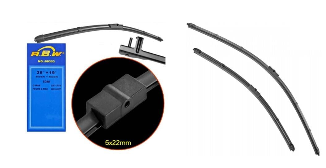 SİLECEK SÜPÜRGESİ 650/475 MM AEROTWIN FORD FOCUS C-MAX 2003-2007 