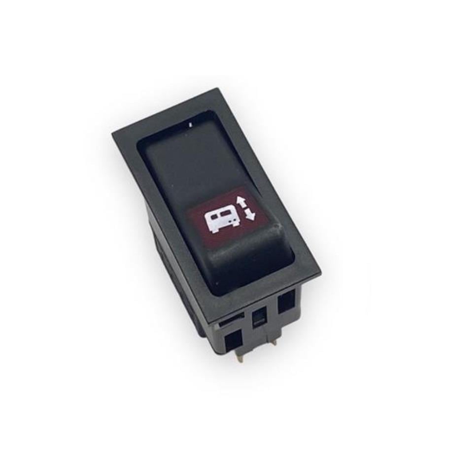SÜSPANSİYON ANAHTARI (ROCKER SWITCH KNEELING) YM DAR TİP (2 FİŞ) (TEK TARAFA YAYLI)