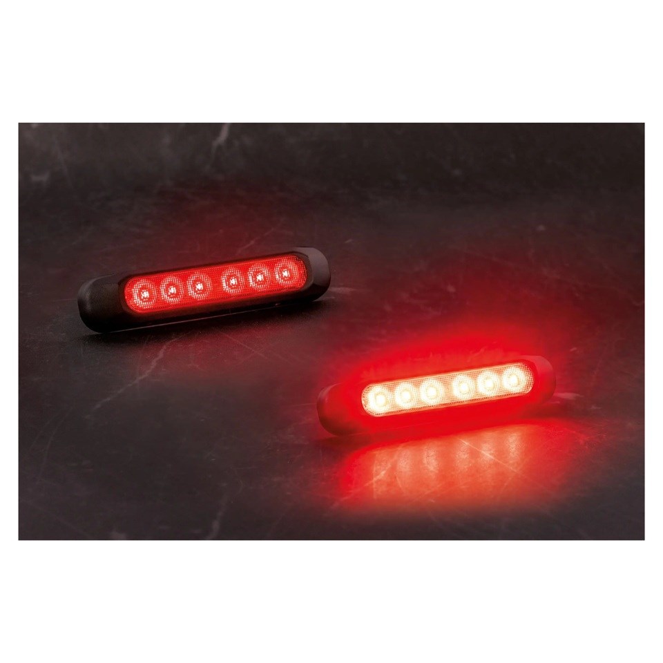 FRISTOM 12V-24V POZİSYON-STOP LAMBASI (LEDLİ) (132*28 MM) E9