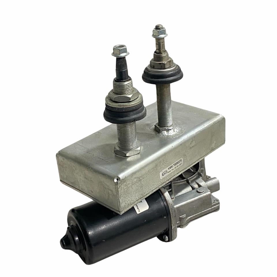 24V SİLECEK MOTORU MEKANİZMALI ÇİFT MİLLİ (M8/M8 CIVATA) (SWF 405001 MOTORLU 5 FİŞ)